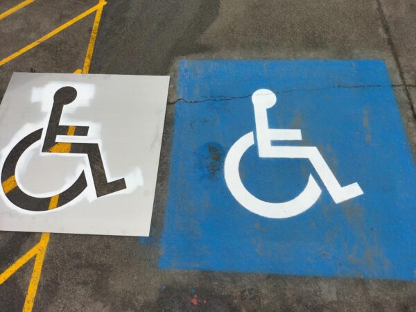 Disabled Parking Stencil - Image 3